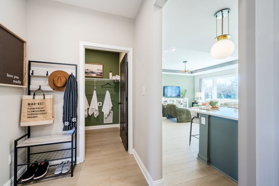 Representative furnished interior of a home built from the Magnolia by Fischer Homes in Vista Hills, Louisville (Image 16).