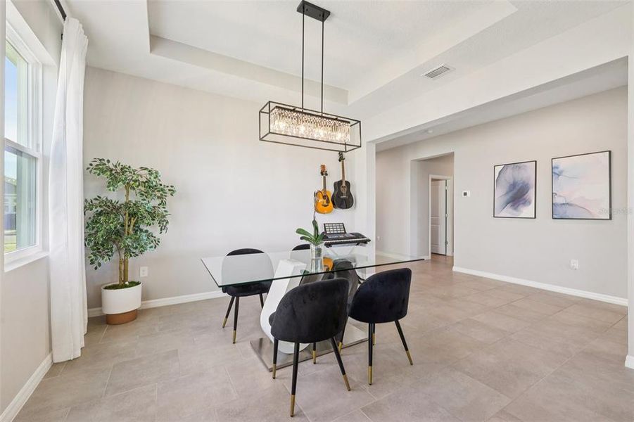 Furnished interior view inside a new home in , San Antonio (Image 6). Furnished interior view inside a new home in , San Antonio (Image 6).