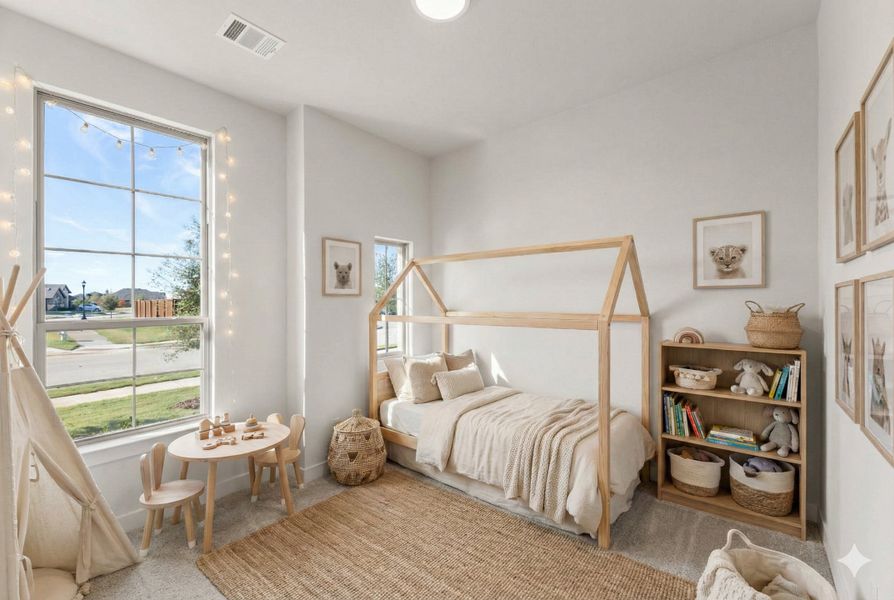 Furnished interior view inside a new home in Somerset - Phase 5, Mansfield (Image 16).