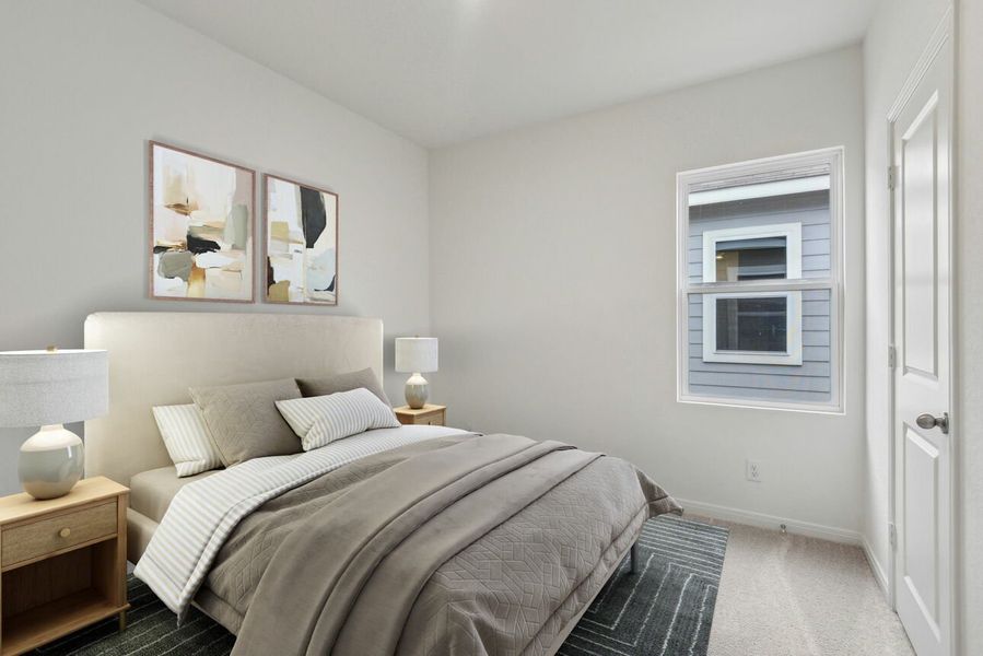 Representative furnished interior of a home built from the Sterling by Starlight Homes in Sunset Oaks, Maxwell (Image 17).