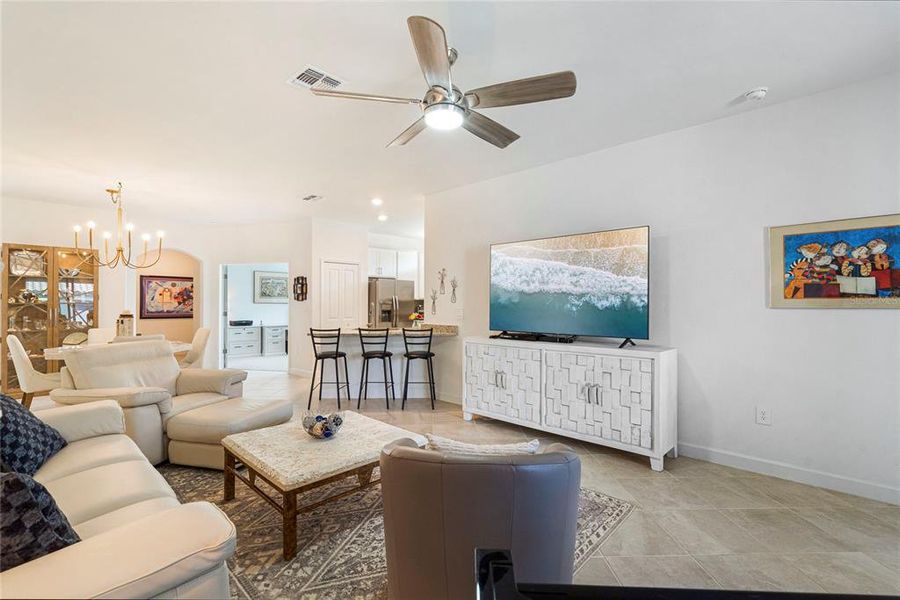 Furnished interior view inside a new home in , Bradenton (Image 26).