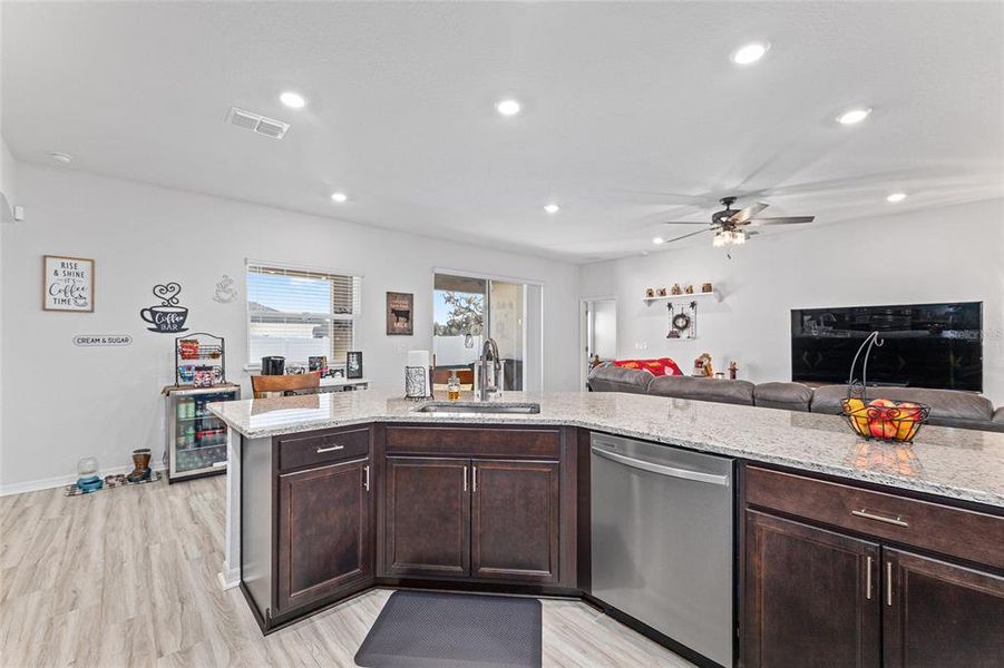 Furnished interior view inside a new home in Summercrest, Ocala (Image 6).
