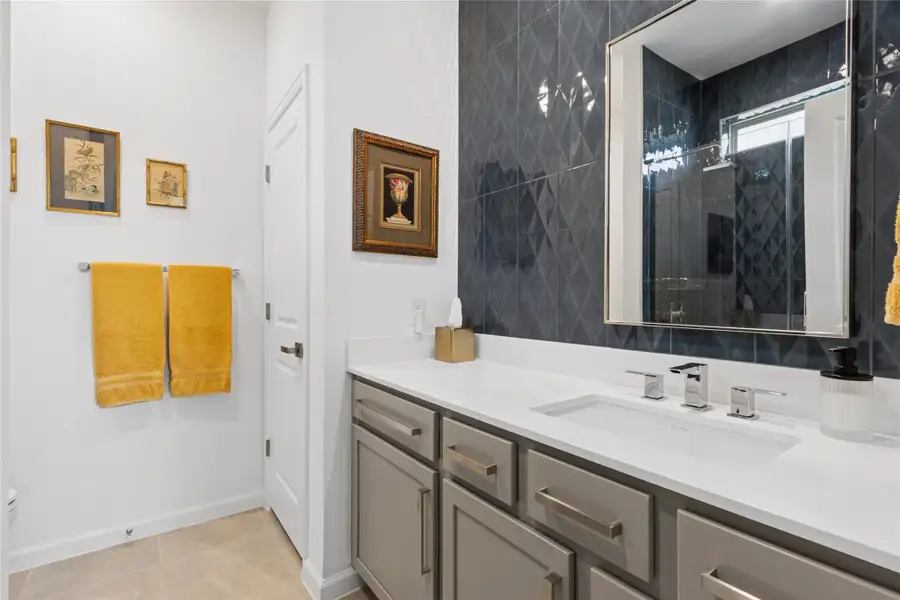 Ensuite bathroom with walk in shower