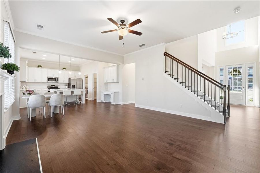 Spacious, unfurnished interior of a new home in , Sugar Hill (Image 23). Spacious, unfurnished interior of a new home in , Sugar Hill (Image 23).
