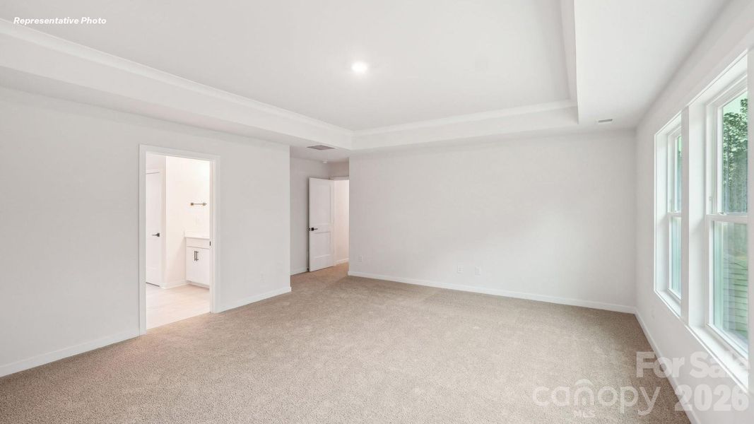 Spacious, unfurnished interior of a new home in Westport, York (Image 24).