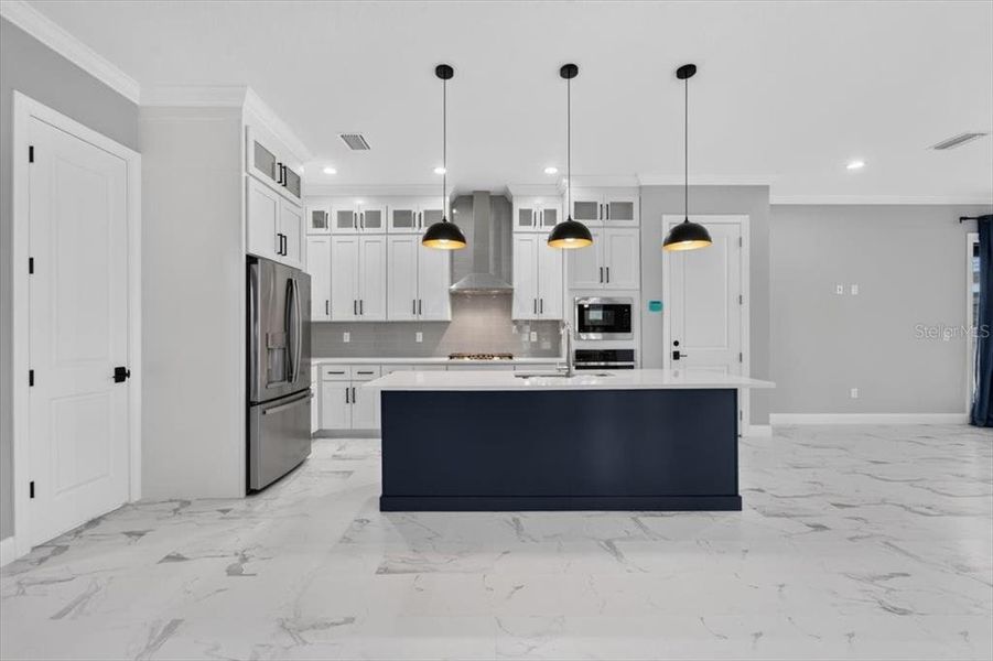 Furnished interior view inside a new home in , Tampa (Image 14).