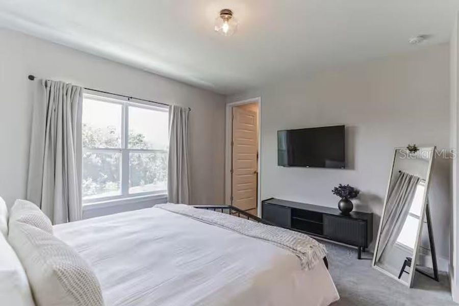 Furnished interior view inside a new home in , Reunion (Image 8).