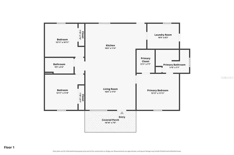 2D floor plan layout of this home in , Sumterville, FL (Image 4). 2D floor plan layout of this home in , Sumterville, FL (Image 4).