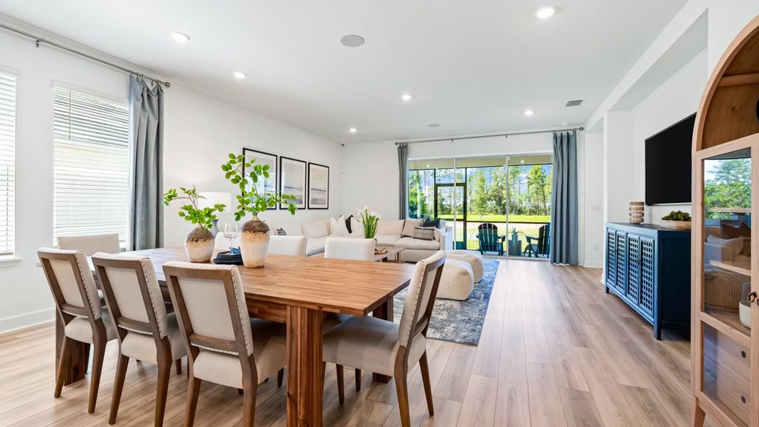 Representative furnished interior of a home built from the Grenada by Taylor Morrison in Hammock at Two Rivers, Zephyrhills (Image 13).