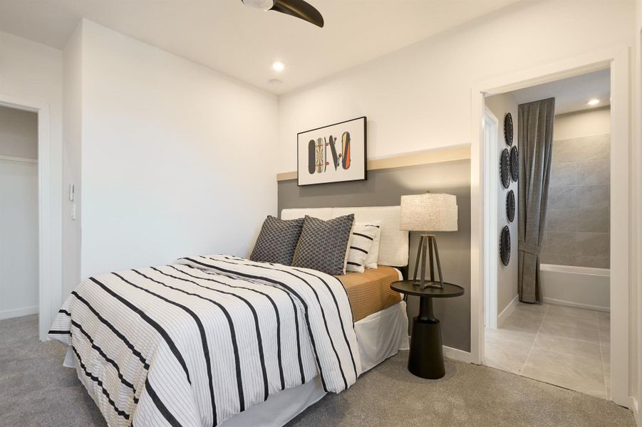 Furnished interior view inside a new home in Forest – Townhomes, Lake Worth (Image 3). Furnished interior view inside a new home in Forest – Townhomes, Lake Worth (Image 3).