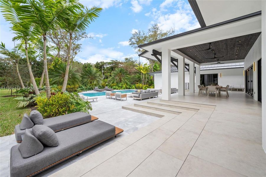 Exterior details and patio area of a home in , Pinecrest (Image 24).