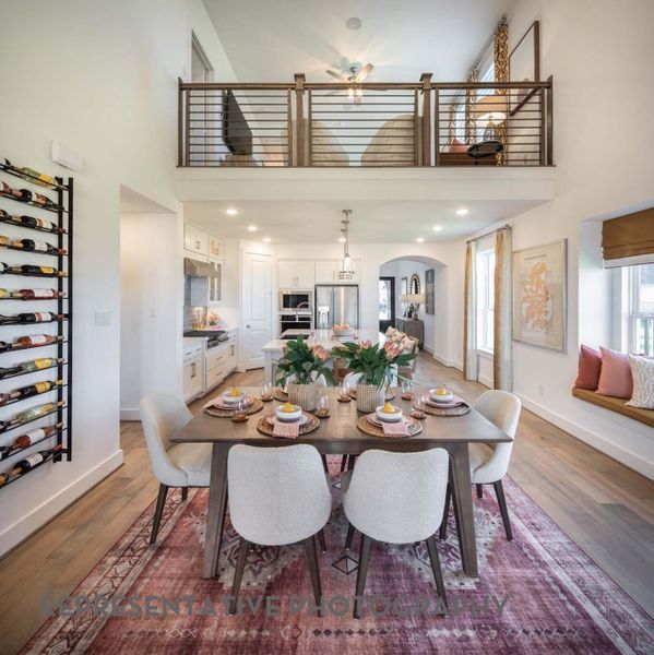 Furnished interior view inside a new home in Brookewater, Rosenberg (Image 7).