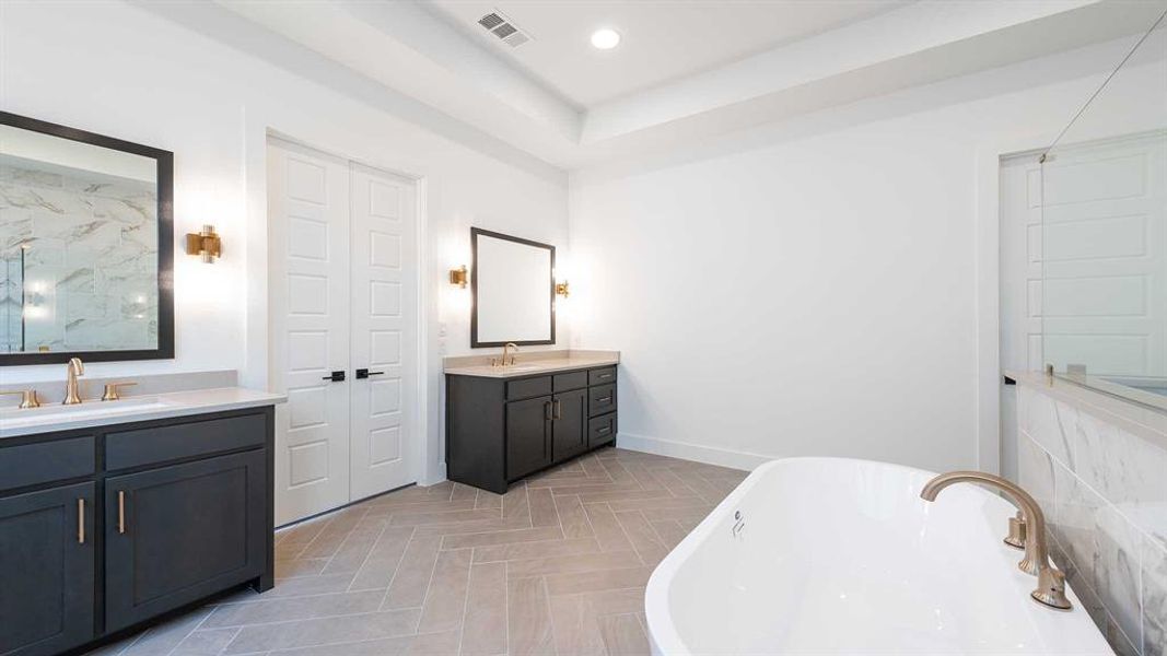 Furnished interior view inside a new home in Adkins Park 70', Hurst (Image 12). Furnished interior view inside a new home in Adkins Park 70', Hurst (Image 12).