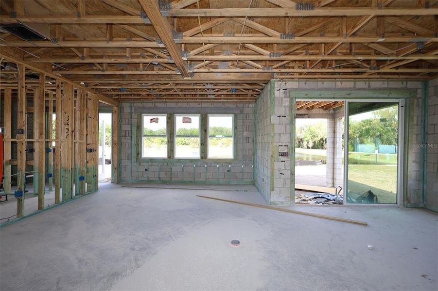 In-progress construction of a new home in Estates at Rivercrest, Sanford, FL (Image 8).
