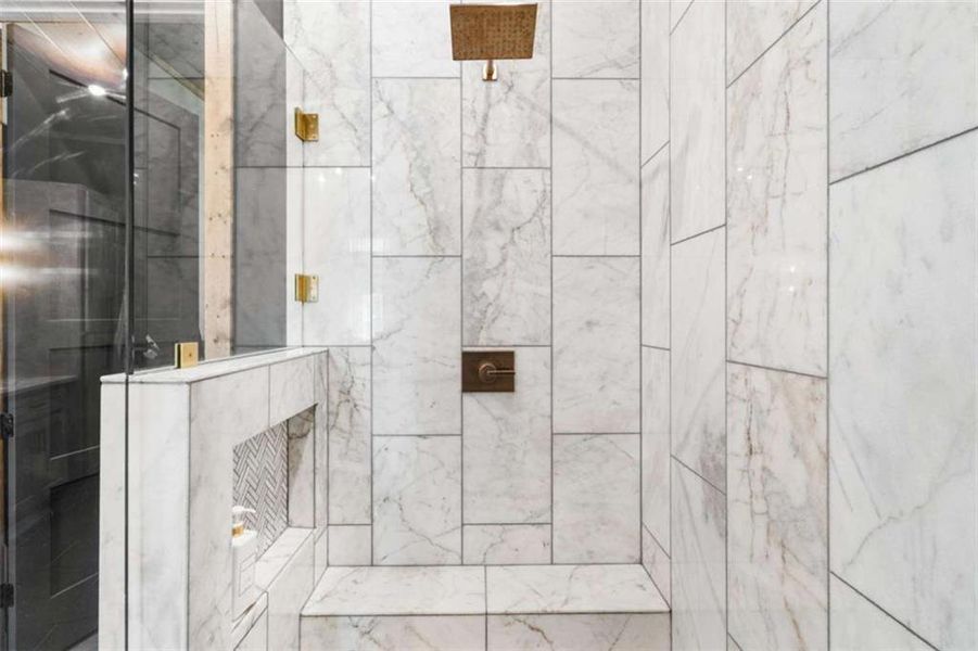 Close-up of interior finishes inside a home in , Ellijay (Image 21).