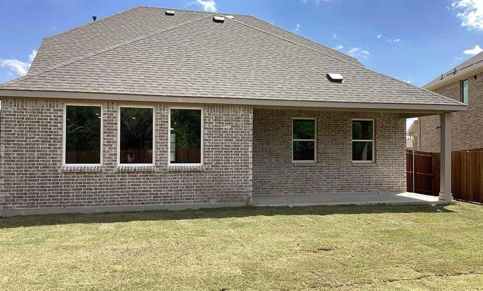 Rear Exterior Design Construction Progress