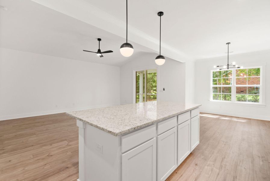 Furnished interior view inside a new home in , Moncks Corner (Image 7).