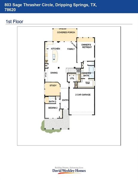 Floor Plan - 1st Floor