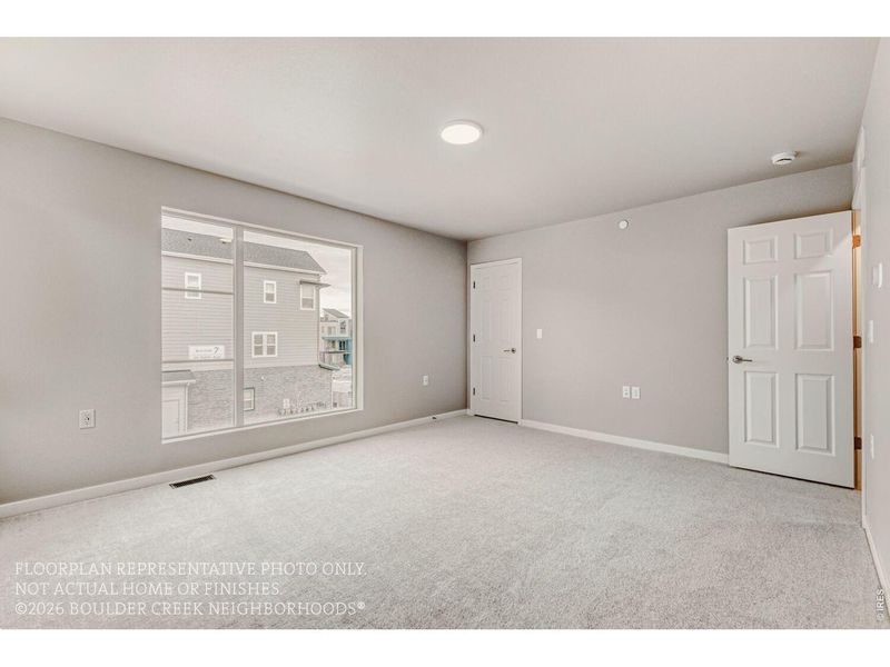 Spacious, unfurnished interior of a new home in , Broomfield (Image 25). Spacious, unfurnished interior of a new home in , Broomfield (Image 25).