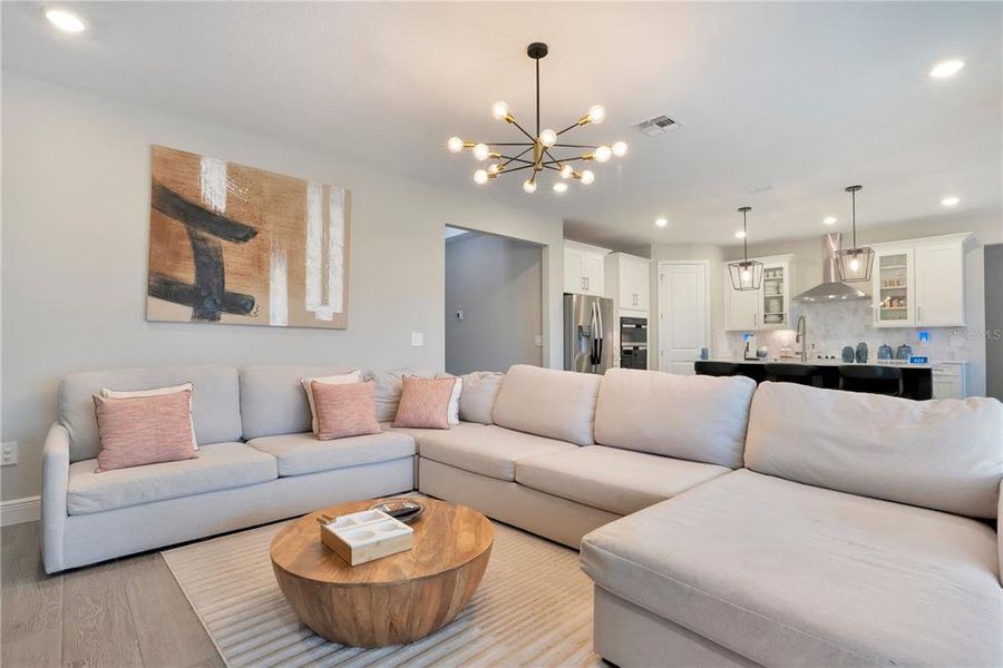 Furnished interior view inside a new home in Legends Preserve - Reserve Series, Daytona Beach (Image 14).