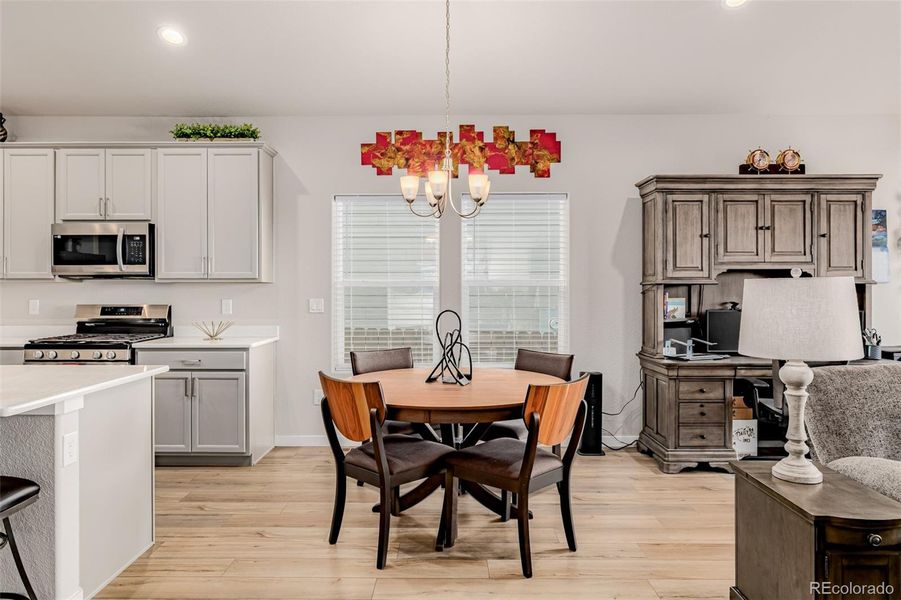 Dining area Dining area
