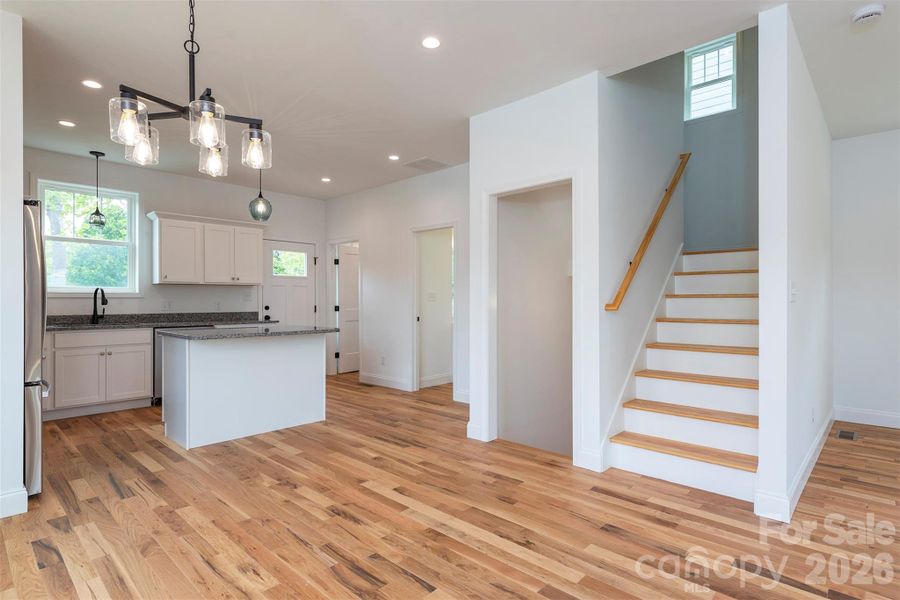 Kitchen island great for entertaining