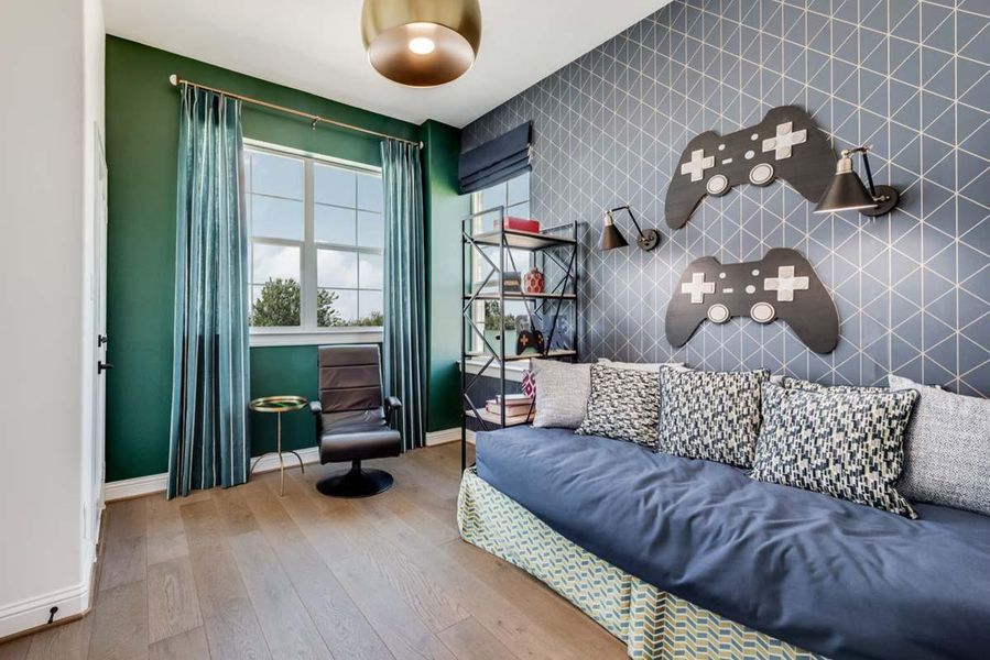 Furnished interior view inside a new home in Justin Crossing, Justin (Image 24).