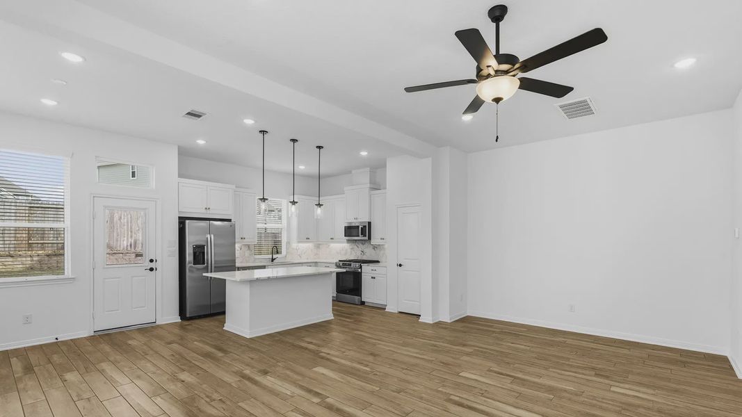 Furnished interior view inside a new home in Woodforest, Montgomery (Image 3).
