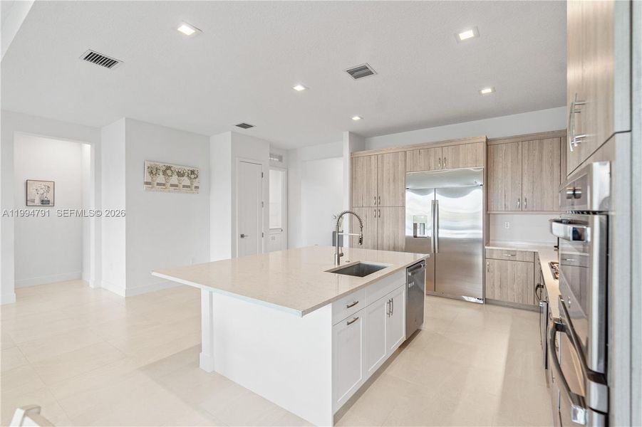 Furnished interior view inside a new home in , Boca Raton (Image 36).