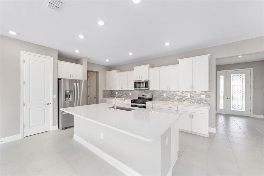 Furnished interior view inside a new home in On Top of the World Communities, Ocala (Image 8).
