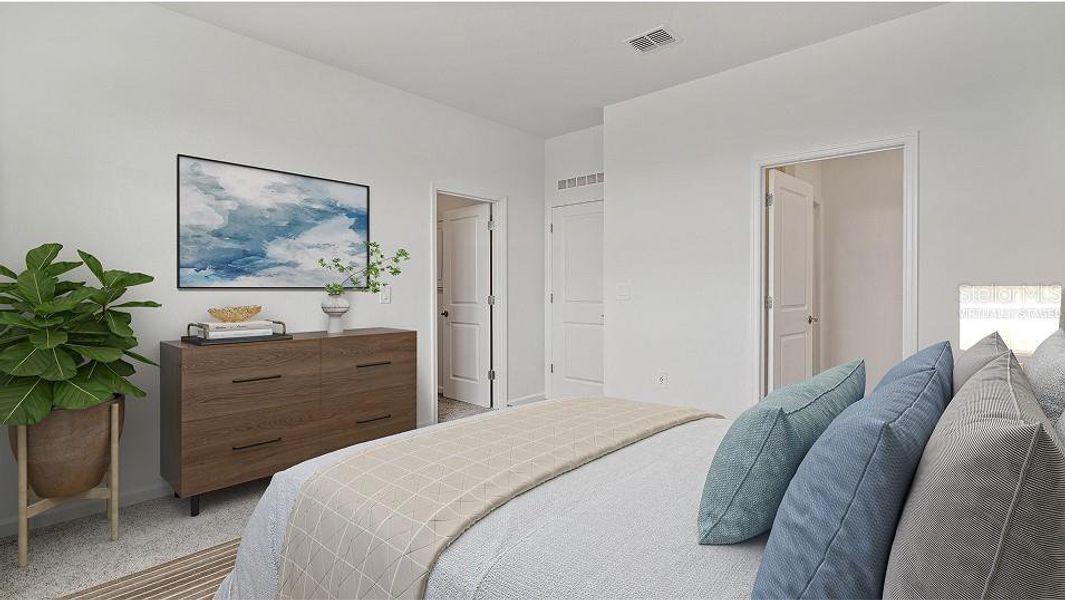 Furnished interior view inside a new home in , St. Cloud (Image 10).