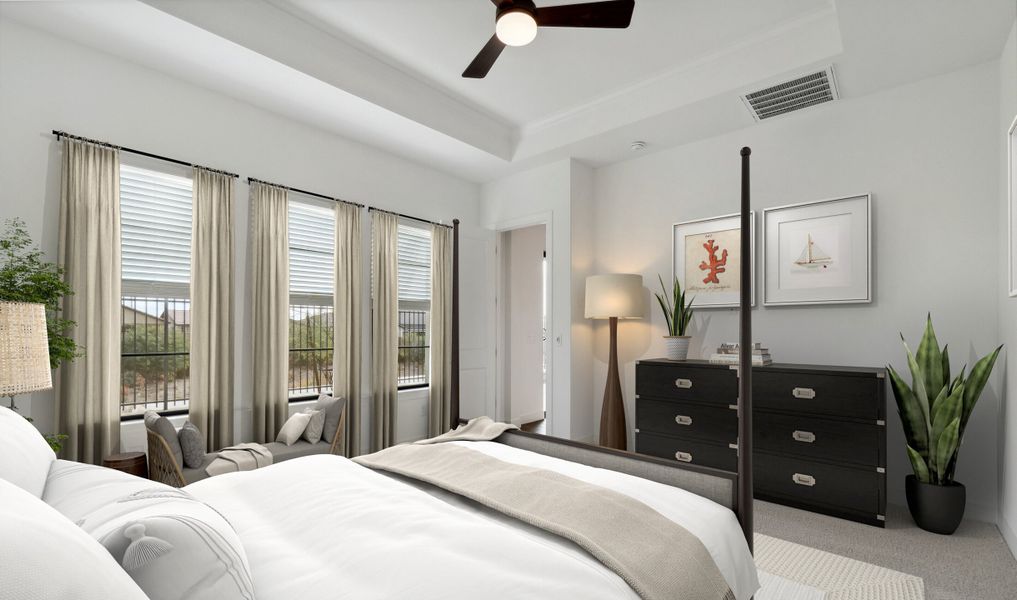 Primary suite with private primary bath Primary suite with private primary bath