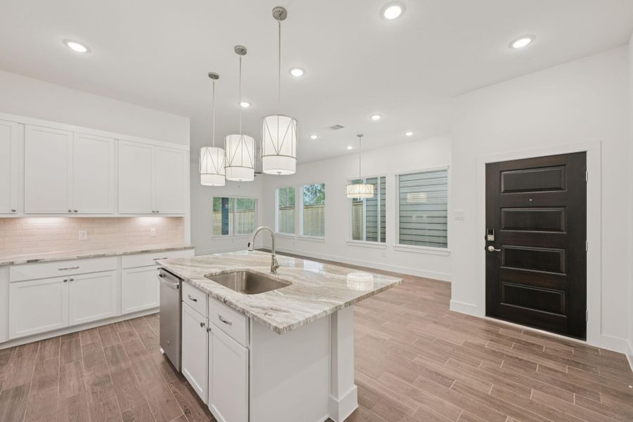 Furnished interior view inside a new home in Kresston, Montgomery (Image 9).