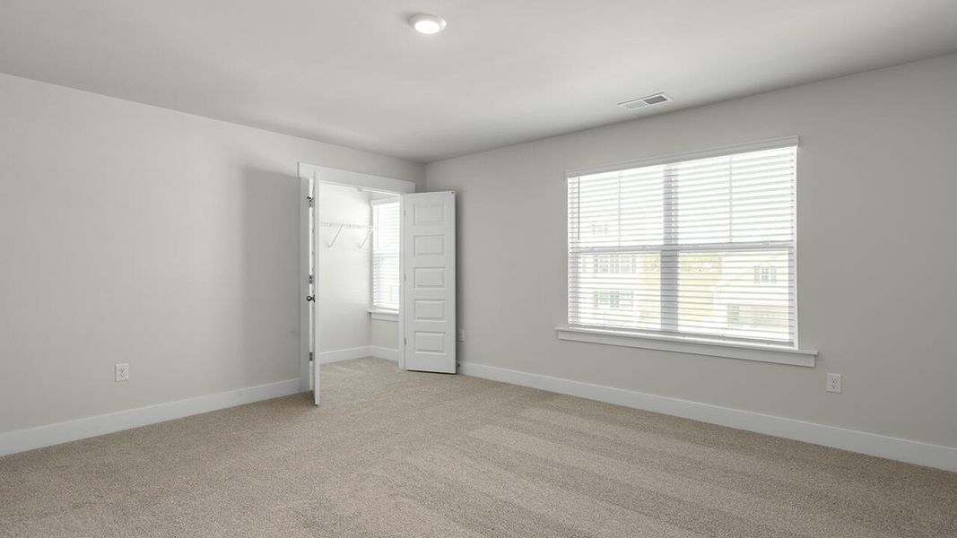 Spacious, unfurnished interior of a new home in Surfside Landing, Hubert (Image 44).