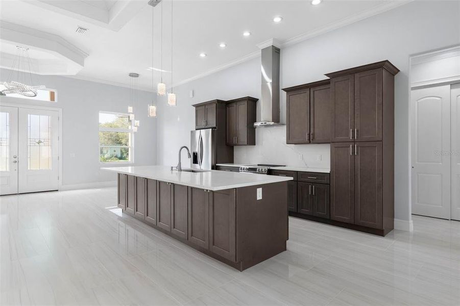 Furnished interior view inside a new home in , Palm Coast (Image 14).