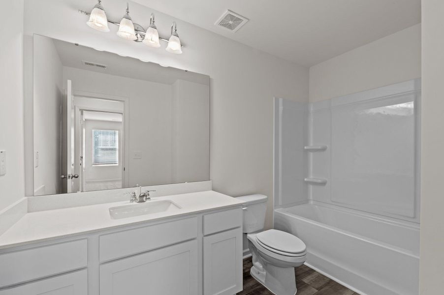 Representative furnished interior of a home built from the Solstice by Starlight Homes in Noble Ridge, Howe (Image 18).