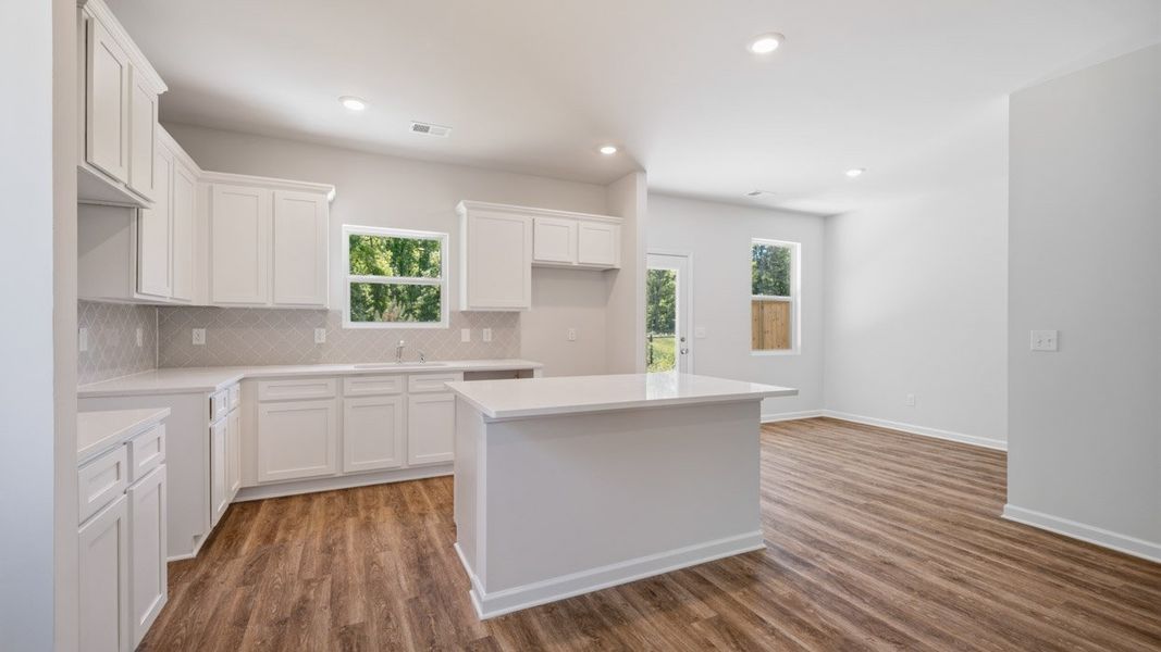 Representative furnished interior of a home built from the Hillcrest by D.R. Horton in Shoal Creek, Hampton (Image 7).