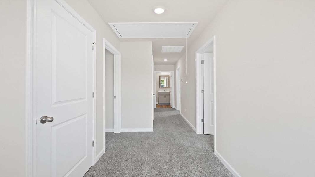 Spacious, unfurnished interior of a new home in Cloverdale Hills, Piedmont (Image 22). Spacious, unfurnished interior of a new home in Cloverdale Hills, Piedmont (Image 22).