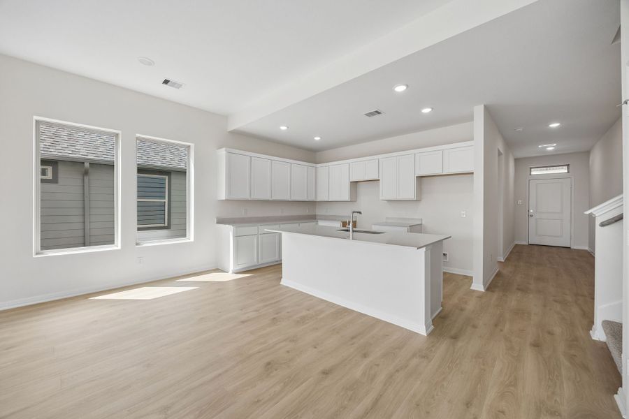 Furnished interior view inside a new home in Riviera Pines, Huffman (Image 9).