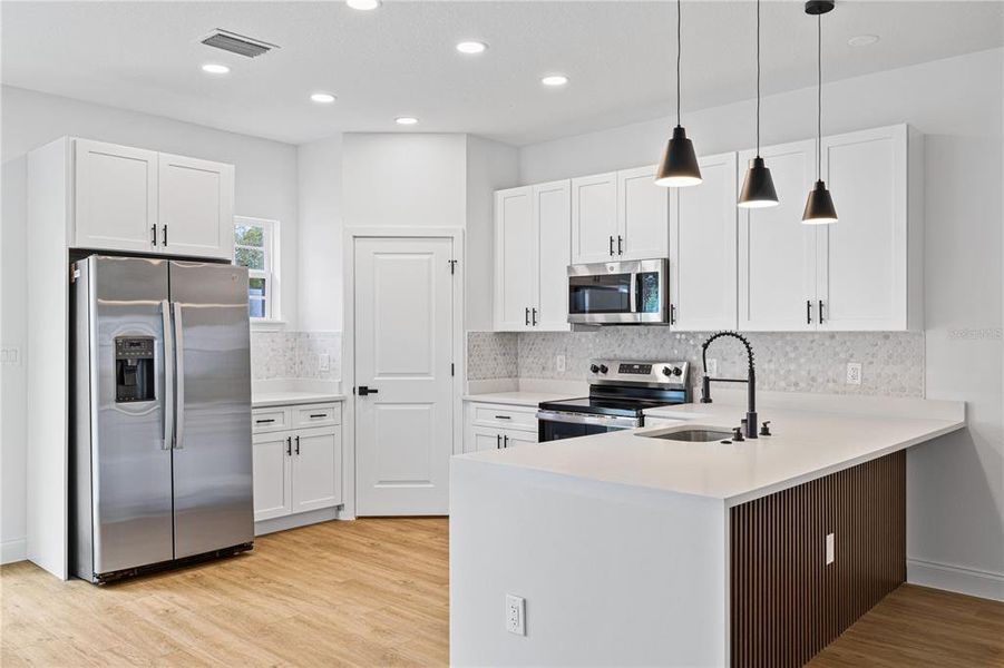 Furnished interior view inside a new home in , Citrus Springs (Image 6).