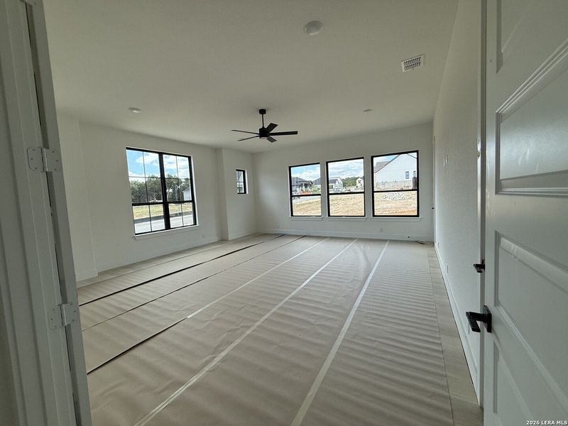 In-progress construction of a new home in Caliza Reserve, Boerne, TX (Image 13).