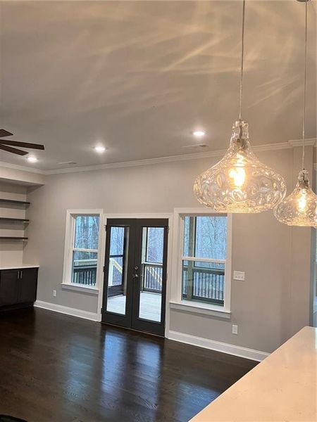 Spacious, unfurnished interior of a new home in , Ball Ground (Image 36). Spacious, unfurnished interior of a new home in , Ball Ground (Image 36).
