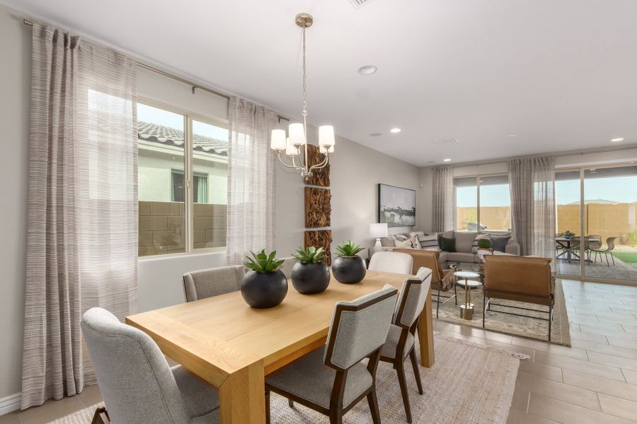 Furnished interior view inside a new home in Stonehaven, Glendale (Image 9).