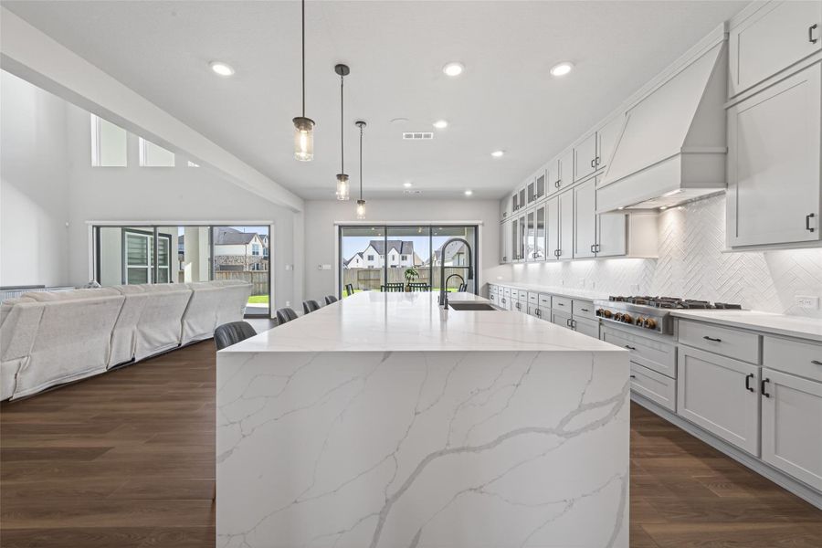 Furnished interior view inside a new home in , Missouri City (Image 32).