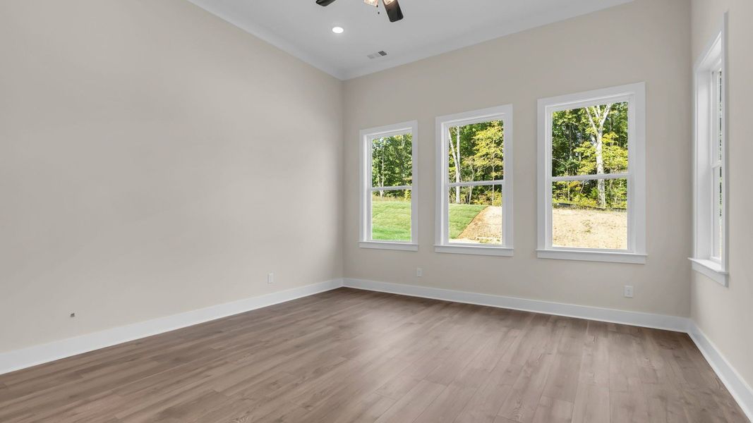 Furnished interior view inside a new home in Brush Creek, Fairview (Image 20). Furnished interior view inside a new home in Brush Creek, Fairview (Image 20).