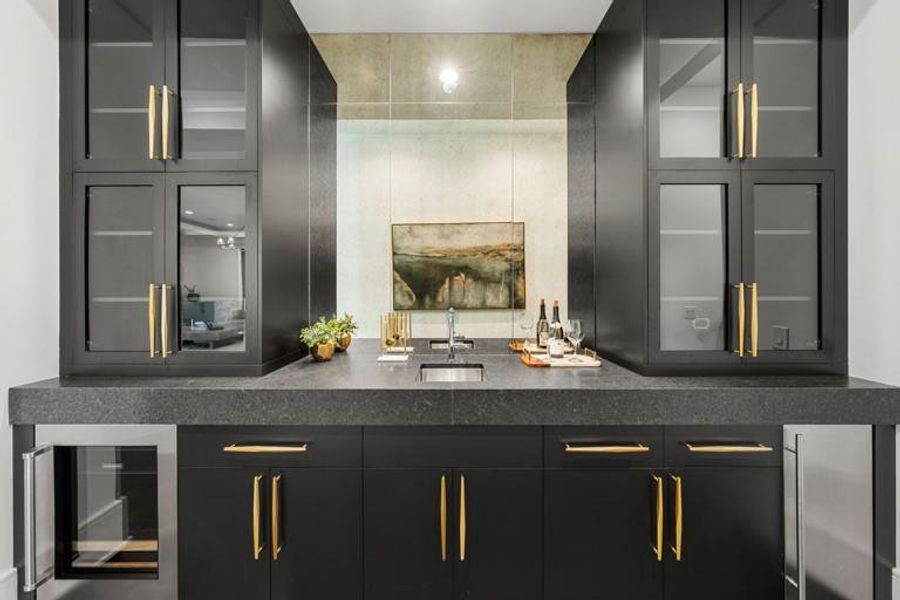 Furnished interior view inside a new home in , Sandy Springs (Image 65).