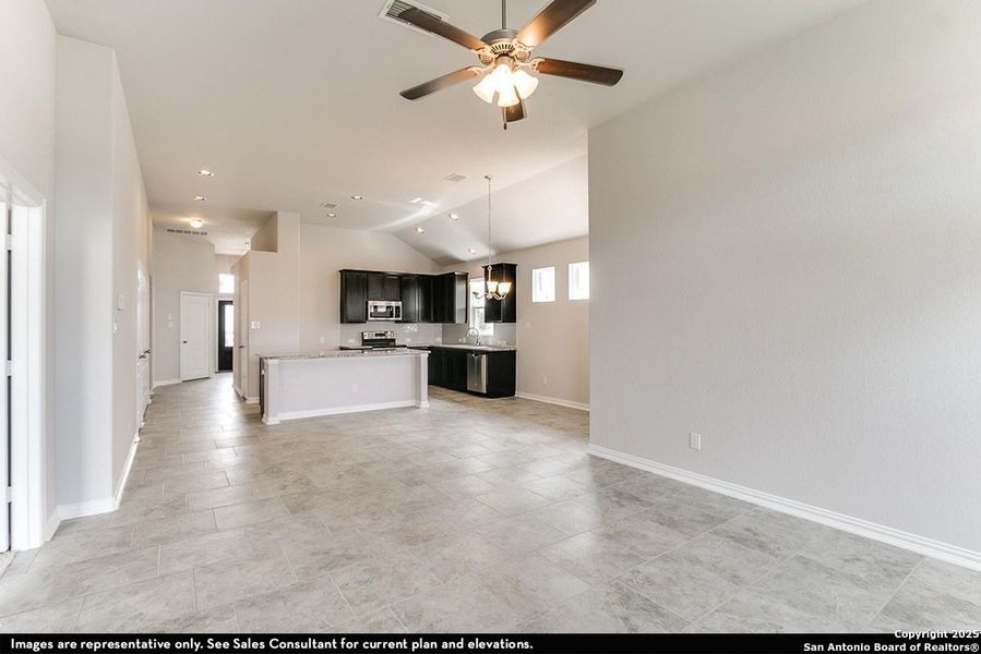 Spacious, unfurnished interior of a new home in Homestead, Schertz (Image 7). Spacious, unfurnished interior of a new home in Homestead, Schertz (Image 7).