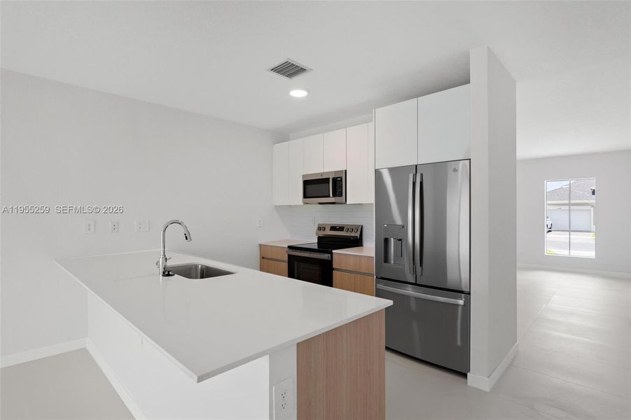 Furnished interior view inside a new home in , Homestead (Image 9).