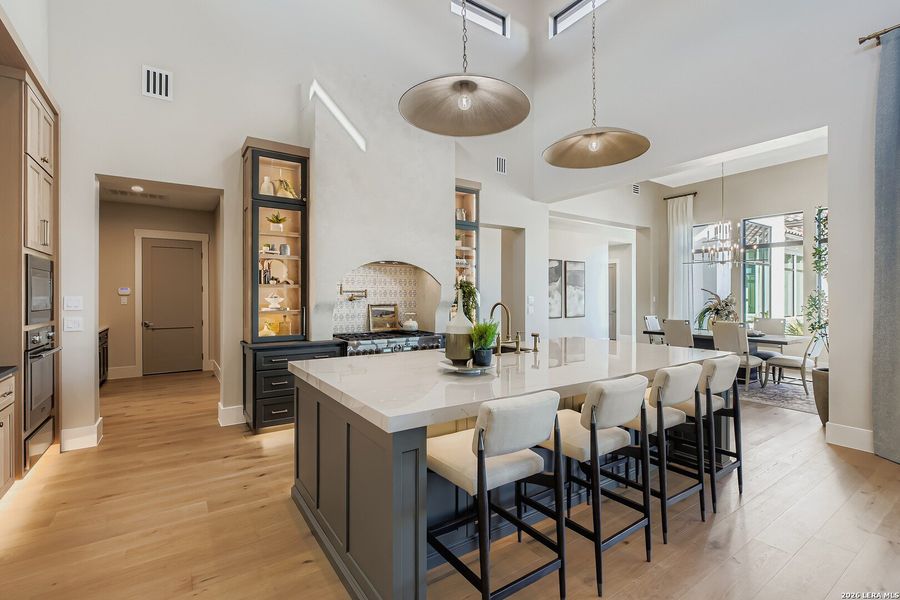 Furnished interior view inside a new home in Pecan Springs, Boerne (Image 30).