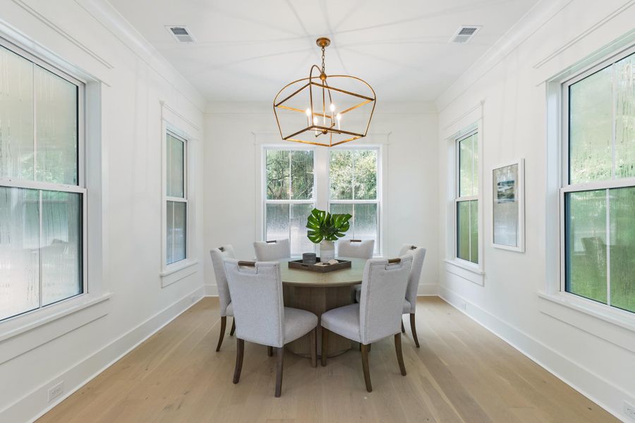 Furnished interior view inside a new home in , Mount Pleasant (Image 35).